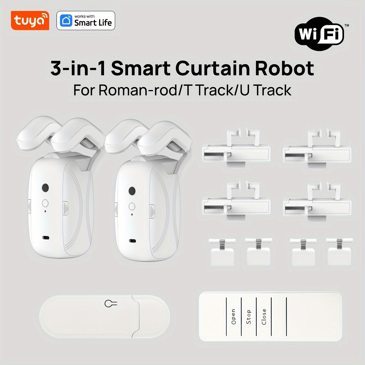1/2PCS Tuya Smart WiFi Curtain - Smart Curtain Robot incelemesi ve fiyatı