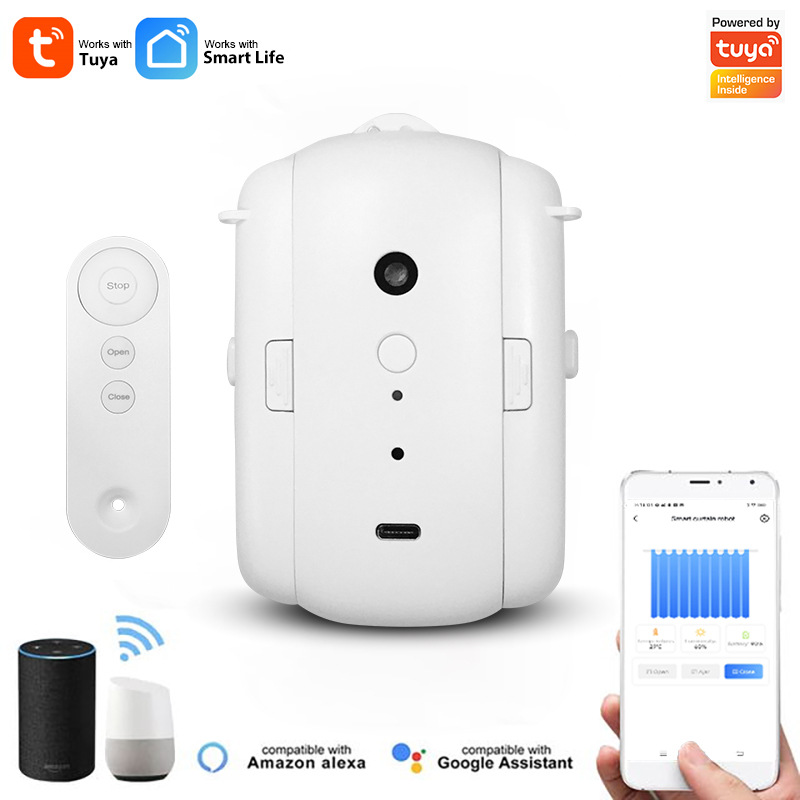 WiFi Smart Home Intelligent El - Smart Curtain Robot incelemesi ve fiyatı