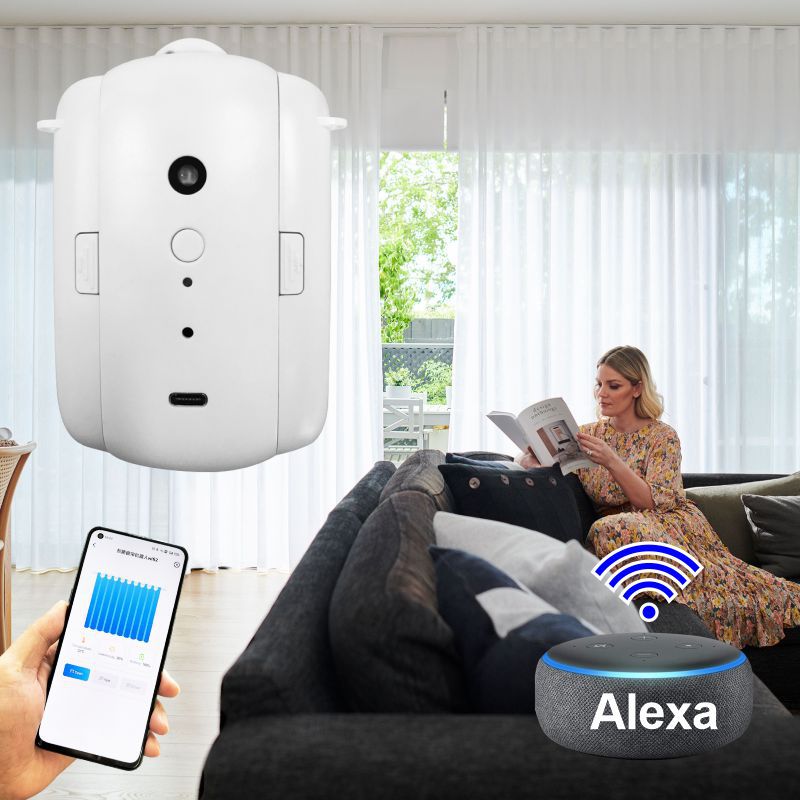 WiFi Smart Home Intelligent El - Smart Curtain Robot incelemesi ve fiyatı