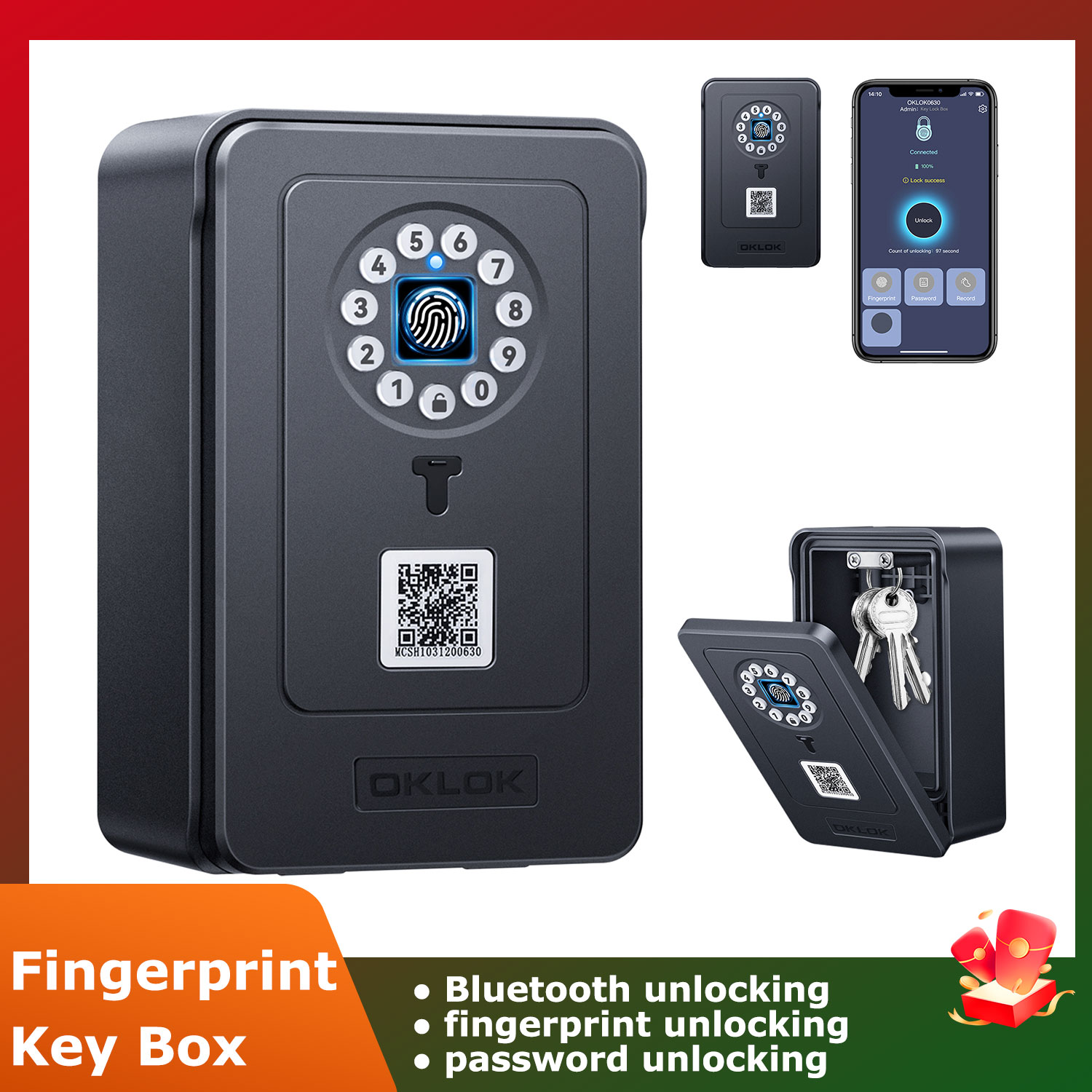 Wireless Smart lock Box Blueto - Smart Home Box incelemesi ve fiyatı