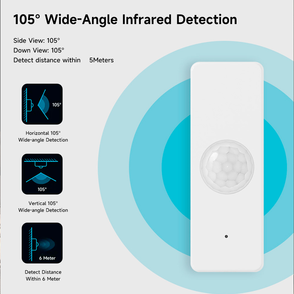 WiFi Smart PIR Motion Sensor T - Smart Home Security incelemesi ve fiyatı