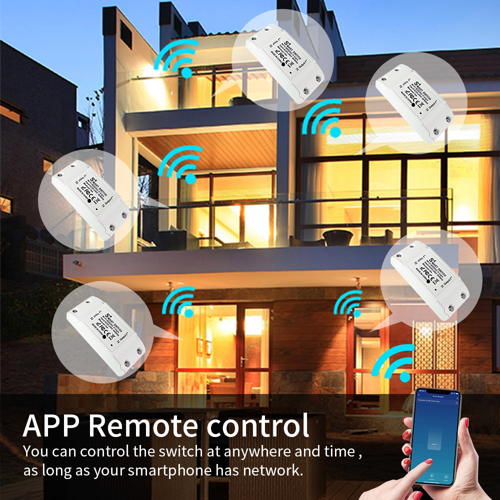 16A WiFi Tuya Smart Switch Wir - Smart Home Google incelemesi ve fiyatı