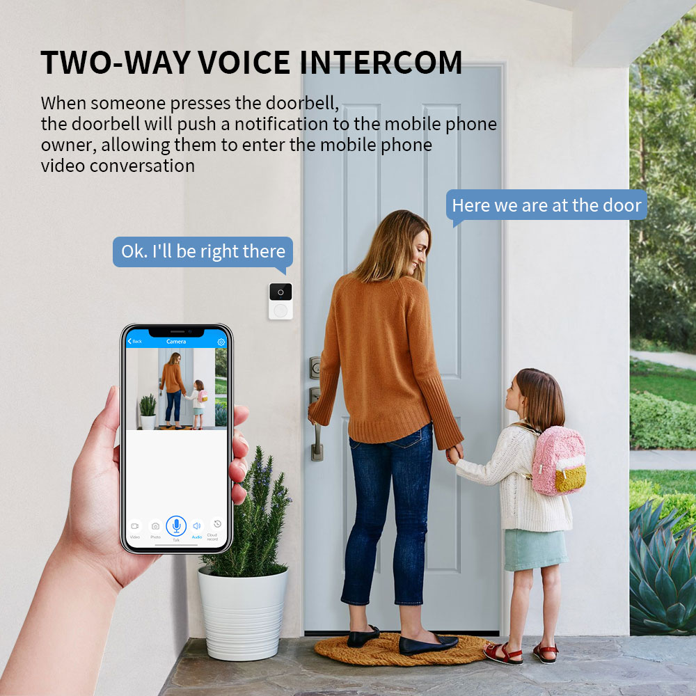 M8 Wireless Smart Video Doorbe - Smart Home Video Doorbell incelemesi ve fiyatı