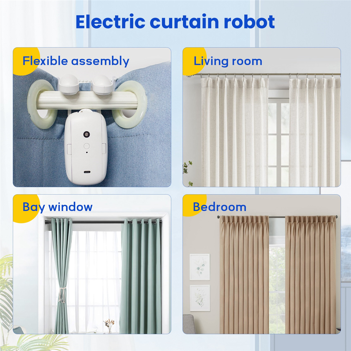 A72Z Tuya Smart Curtains Machi - Smart Curtain Robot incelemesi ve fiyatı