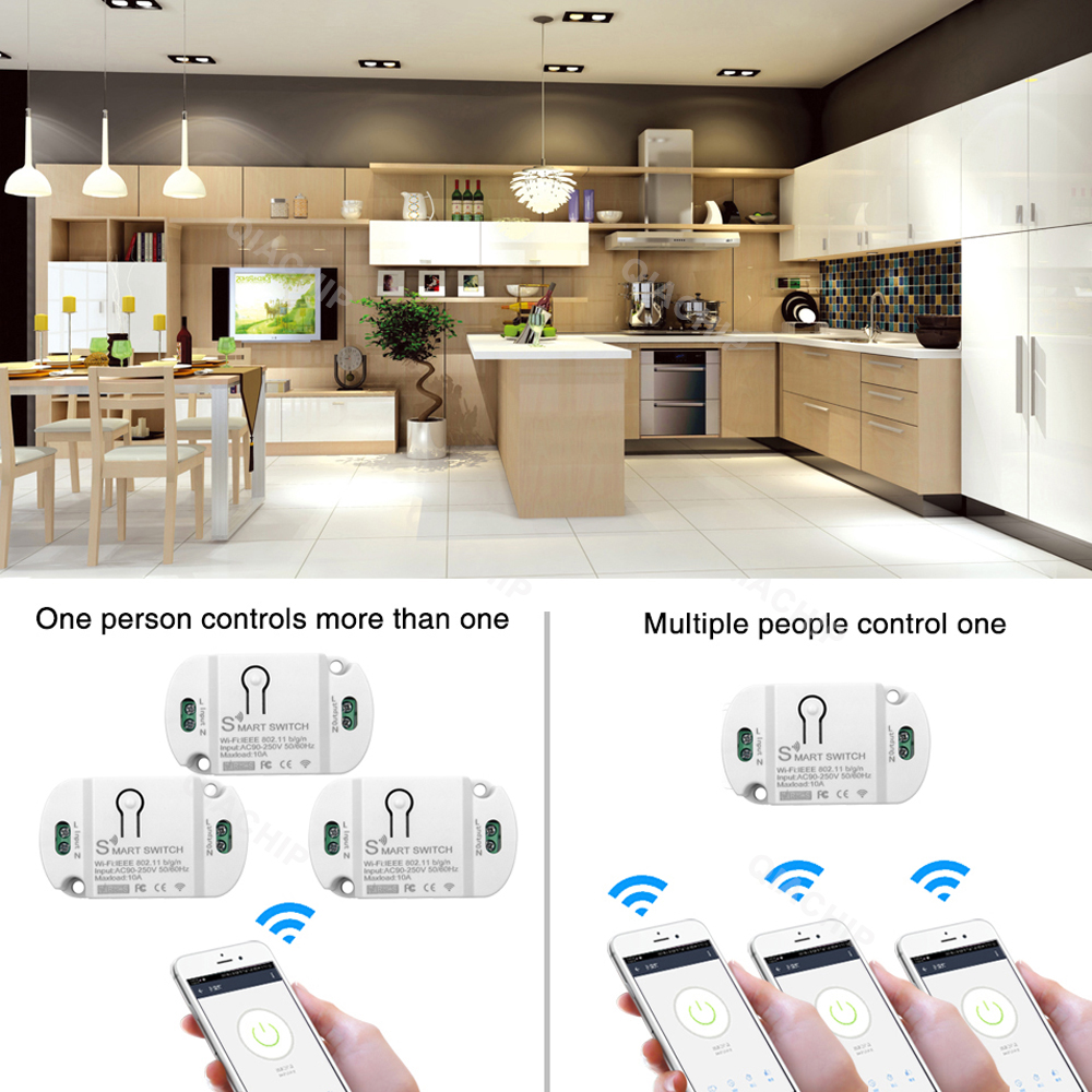 Tuya WiFi Smart Switch AC 220V - Alexa Compatible Bulb incelemesi ve fiyatı