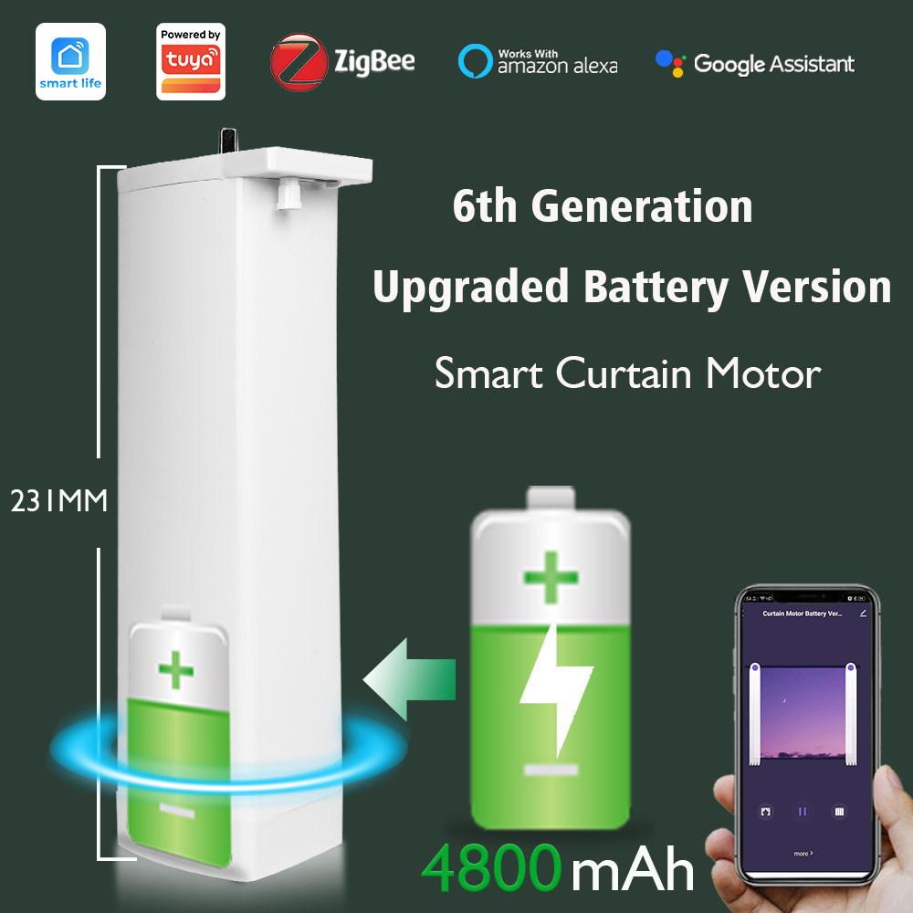 Tuya Battery Electric Curtain  - Smart Curtain Robot incelemesi ve fiyatı