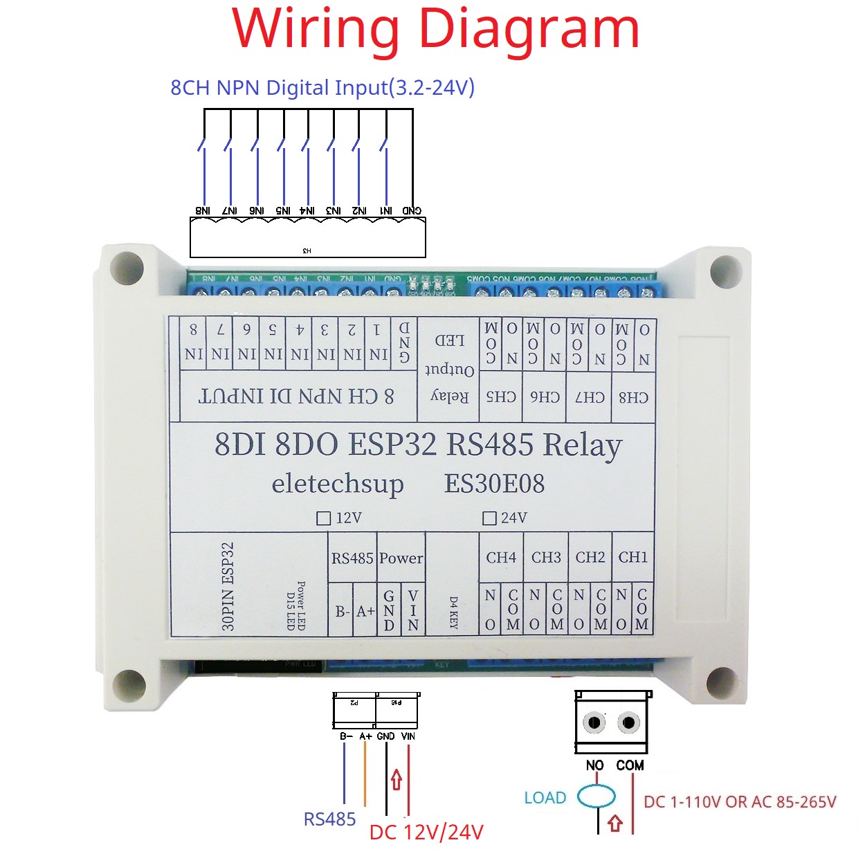 ESP32 8CH Programmable Relay M - Smart Home With Plc incelemesi ve fiyatı