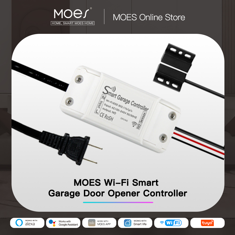 MOES Tuya WiFi Smart Garage Do - Smart Home Google incelemesi ve fiyatı