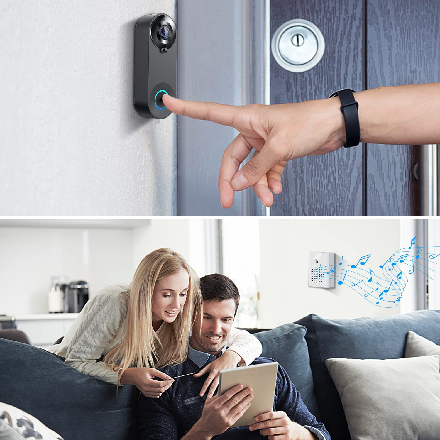 5G 2.4G WiFi Video Doorbell 10 - Smart Home Video Doorbell incelemesi ve fiyatı
