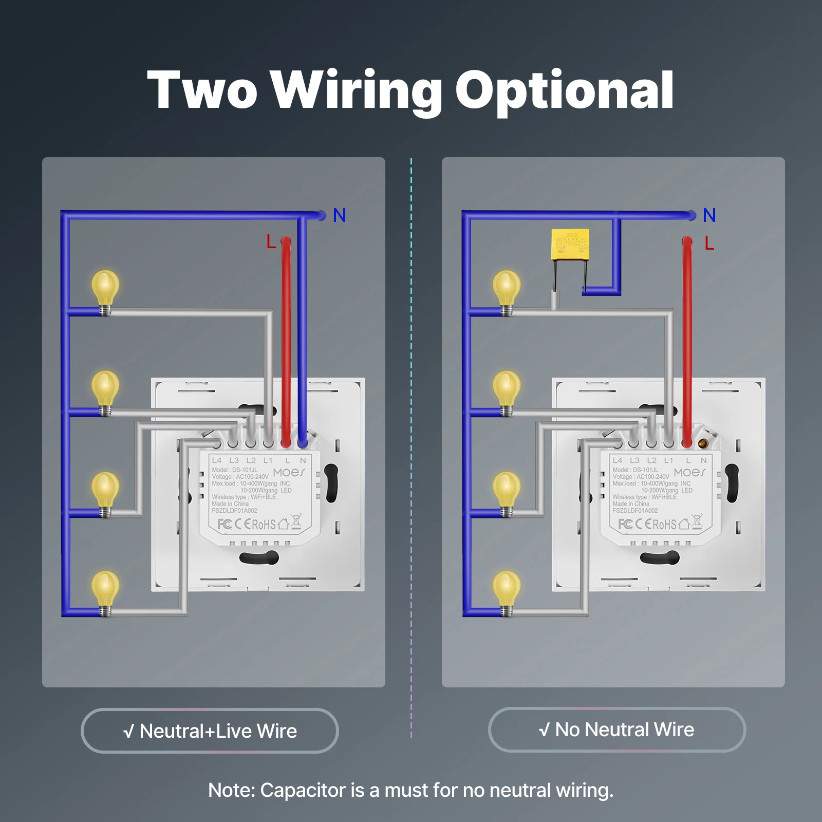 Tuya WiFi Smart Light Switch G - Smart Home Google incelemesi ve fiyatı