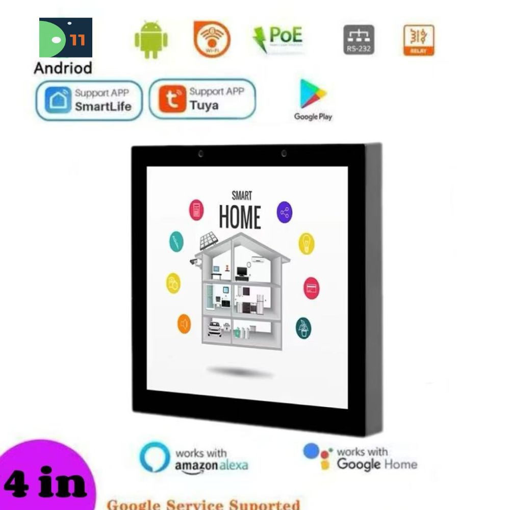 2025 New 4 Inch POE Tablet Con - Smart Home Box incelemesi ve fiyatı