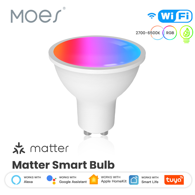 MOES Tuya Matter WiFi GU10 Sma - Alexa Compatible Bulb incelemesi ve fiyatı