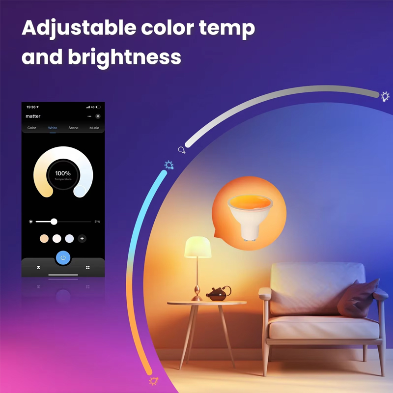 MOES Tuya Matter WiFi GU10 Sma - Alexa Compatible Bulb incelemesi ve fiyatı