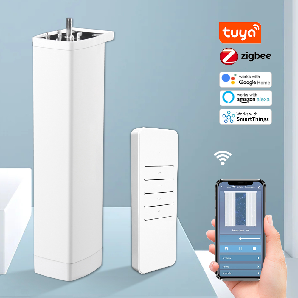 Tuya Zigbee Smart Electric Cur - Smart Curtain Robot incelemesi ve fiyatı