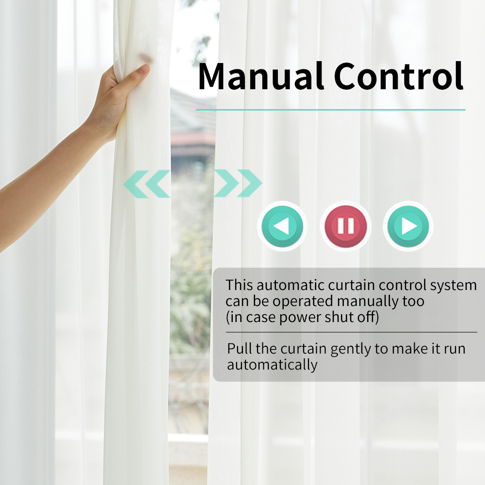 Tuya Zigbee Smart Electric Cur - Smart Curtain Robot incelemesi ve fiyatı