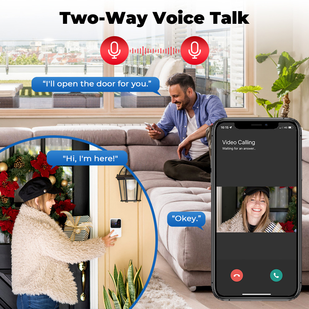 Tuya WiFi Video Doorbell Wirel - Smart Home Video Doorbell incelemesi ve fiyatı