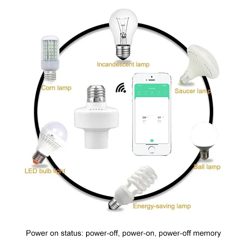 Tuya Smart E27 Socket Switch A - Smart Home Google incelemesi ve fiyatı