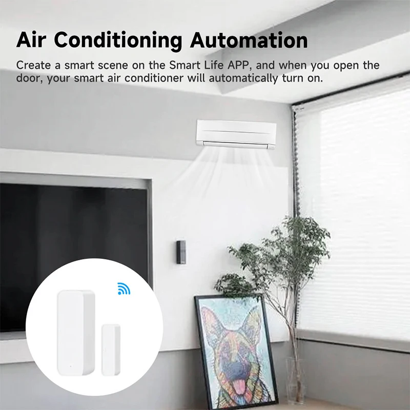 Tuya WiFi Smart Door Sensor Do - Smart Home Automation System incelemesi ve fiyatı