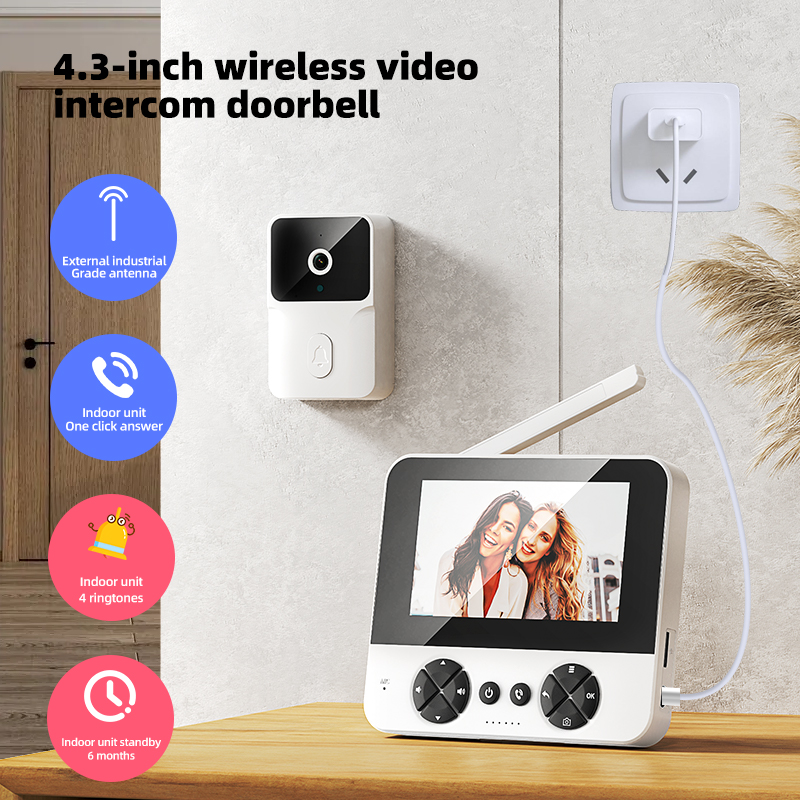 4.3'' Night Vision Video Doorb - Smart Home Video Doorbell incelemesi ve fiyatı