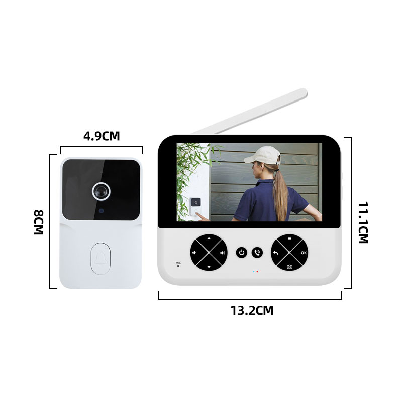 4.3'' Night Vision Video Doorb - Smart Home Video Doorbell incelemesi ve fiyatı