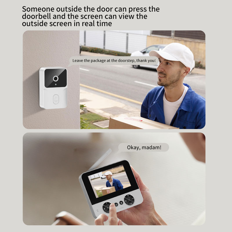 4.3'' Night Vision Video Doorb - Smart Home Video Doorbell incelemesi ve fiyatı