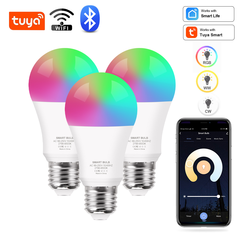 Tuya Wifi/Bluetooth Smart Bulb - Alexa Compatible Bulb incelemesi ve fiyatı