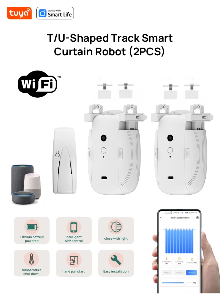 Tuya Smart Curtain Robot WiFi  - Smart Curtain Robot incelemesi ve fiyatı