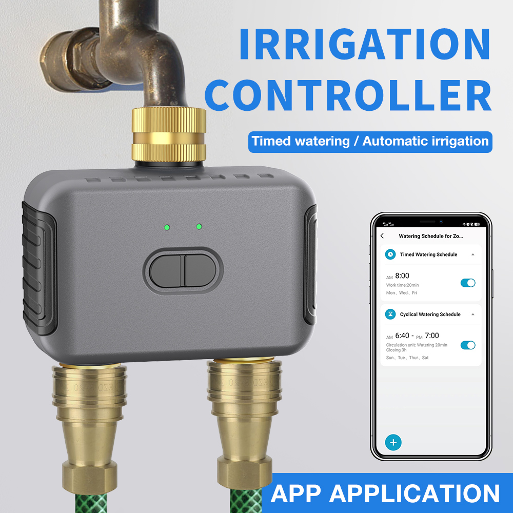 Tuya 2 Zone Watering Timer Gar - Smart Home Google incelemesi ve fiyatı